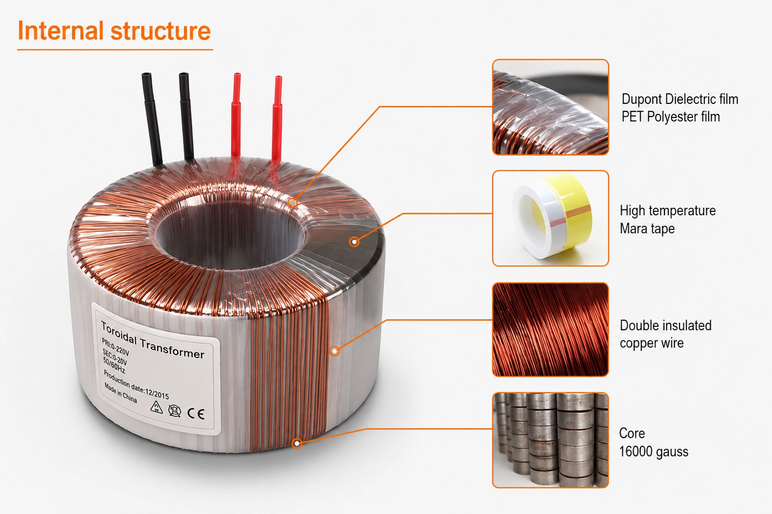 Single Phase Isolation Transformers
