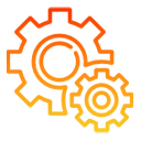Machine tools industry icon